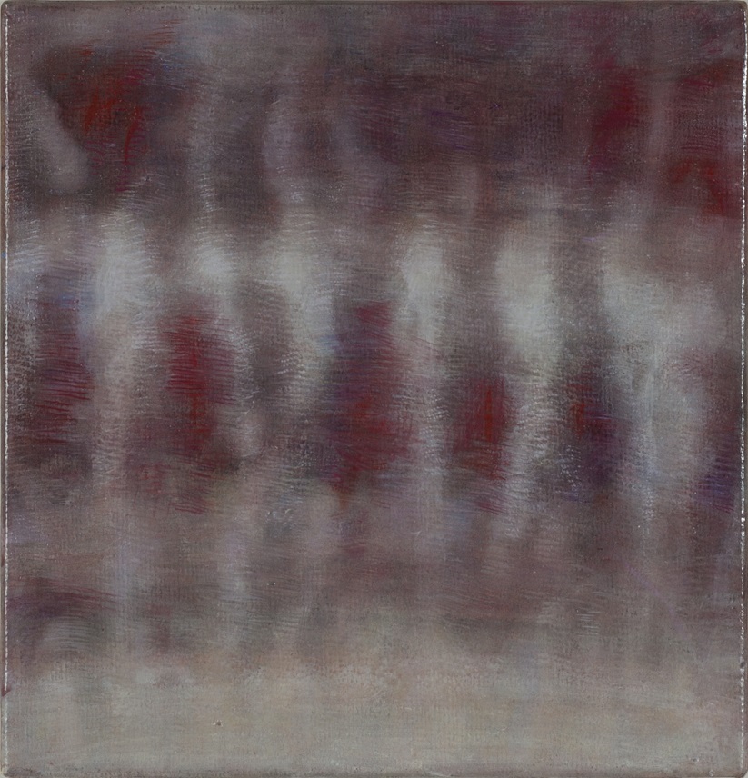 Bracha L. ettinger, Eurydice nu descendrait n.1, 2006-2012, oil on canvas, 23.5 x 23.5 cm