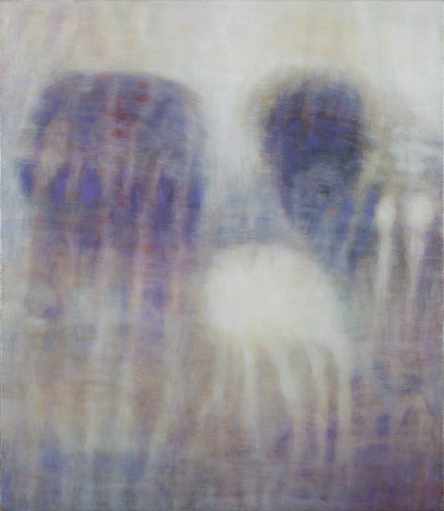 Bracha L. Ettinger, Eurydice, The Graces, Demeter, 2006-2012, oil on canvas, 50 x 41 cm