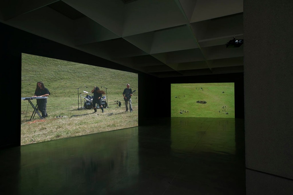Gilad Ratman, Five Bands from Romania, 2011-2015, Installation view, Israel Museum Jerusalem