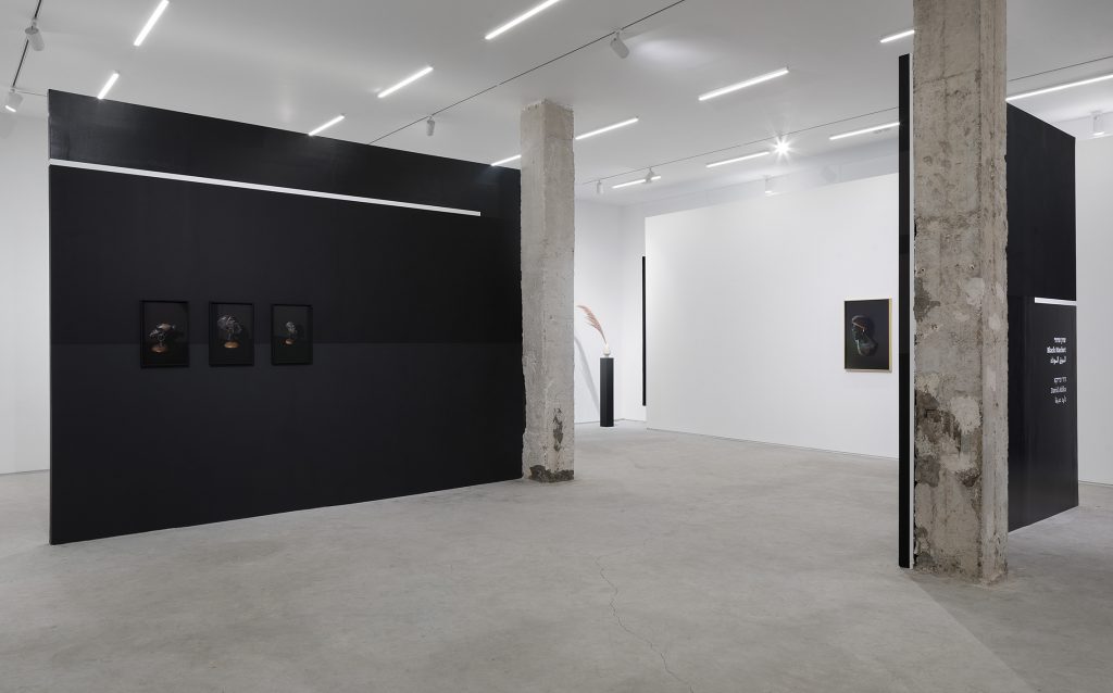 David Adika, Black Market, Braverman Gallery, Tel Aviv, 2020. Photo: Elad Sarig