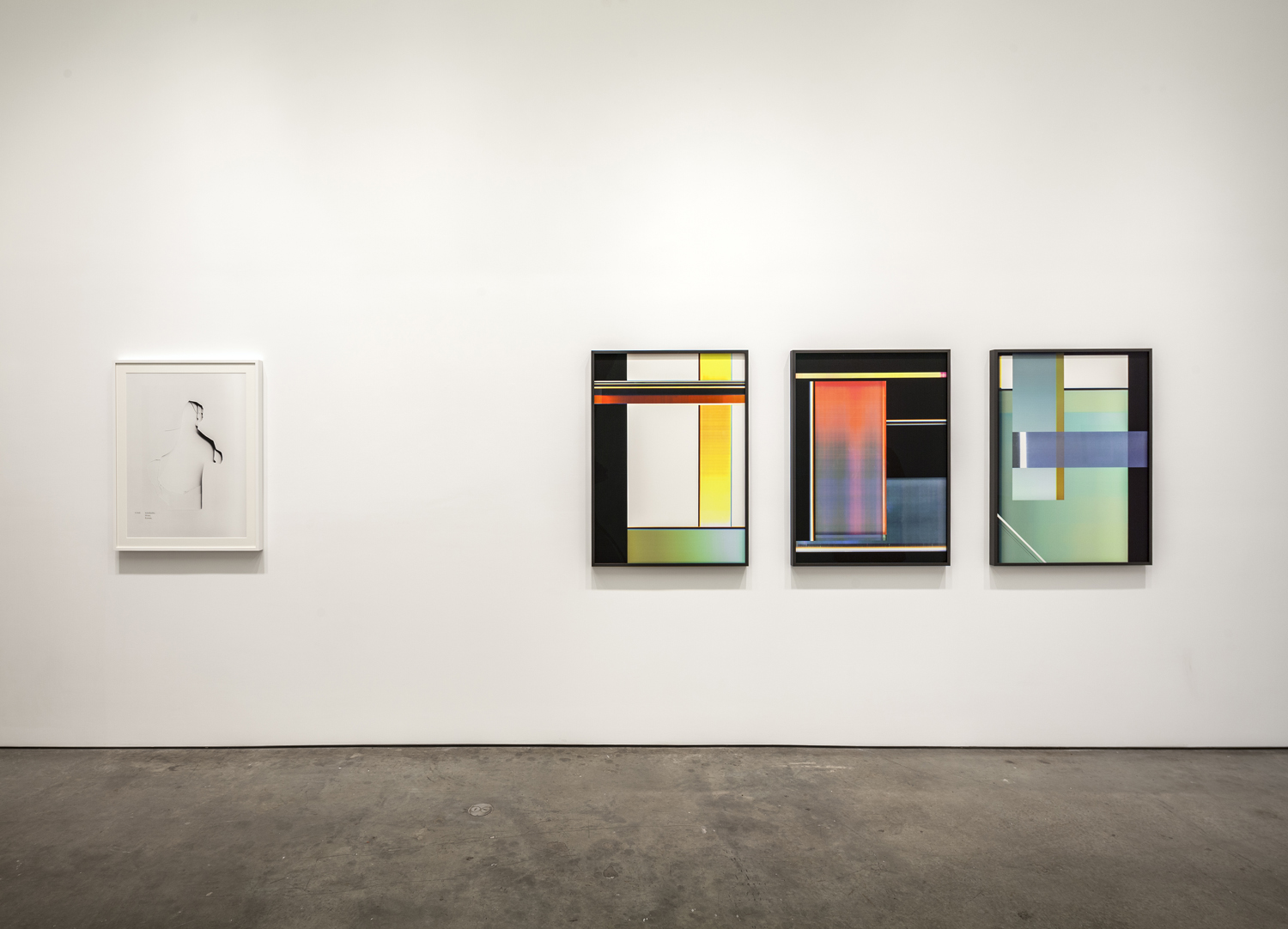 Assaf Shaham, Division of the Vision, Installation View, Yossi Milo Gallery, New York, 2015