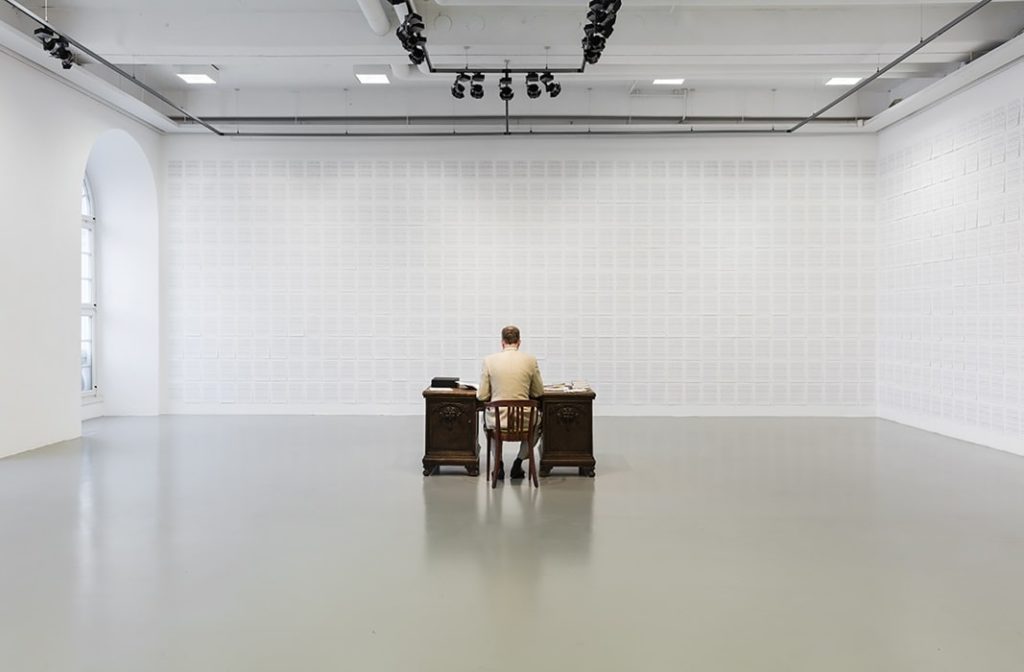Ari Benjamin Meyers, Exhibition View Tacet, Kasseler Kunstverein, 2019. Photo by Andrea Rossetti