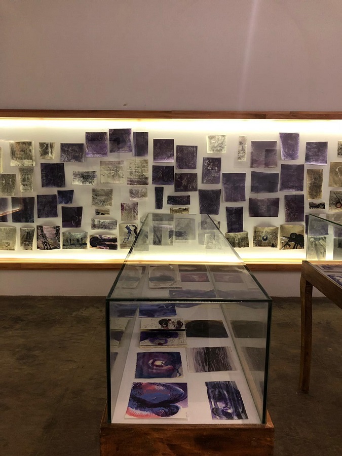 Bracha Ettinger Installation view, Kochi Biennial 2018 (3)