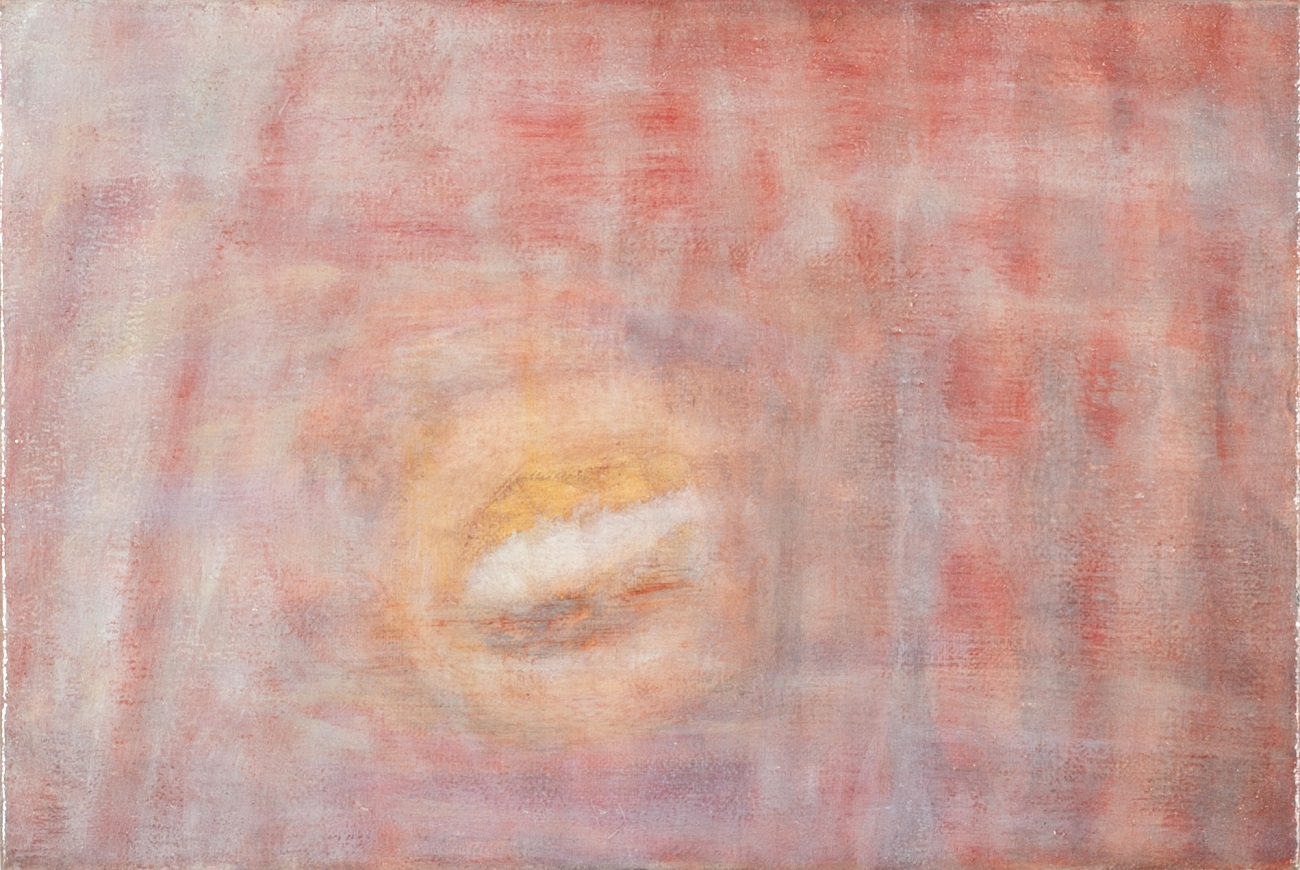 Bracha L. Ettinger, Medusa, 2012,  oil on canvas, 20 x 25 cm