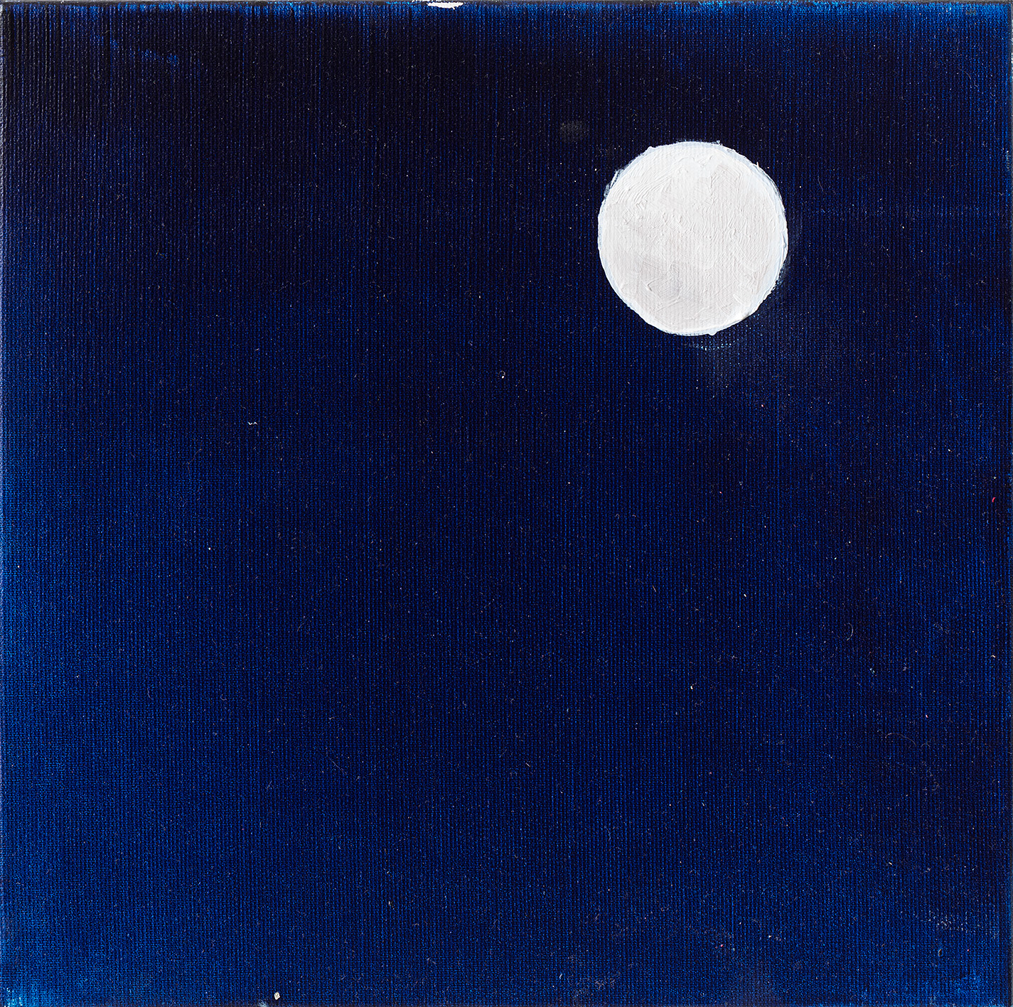 "Moon II", 
2022,
Oil on canvas,
30x30 cm