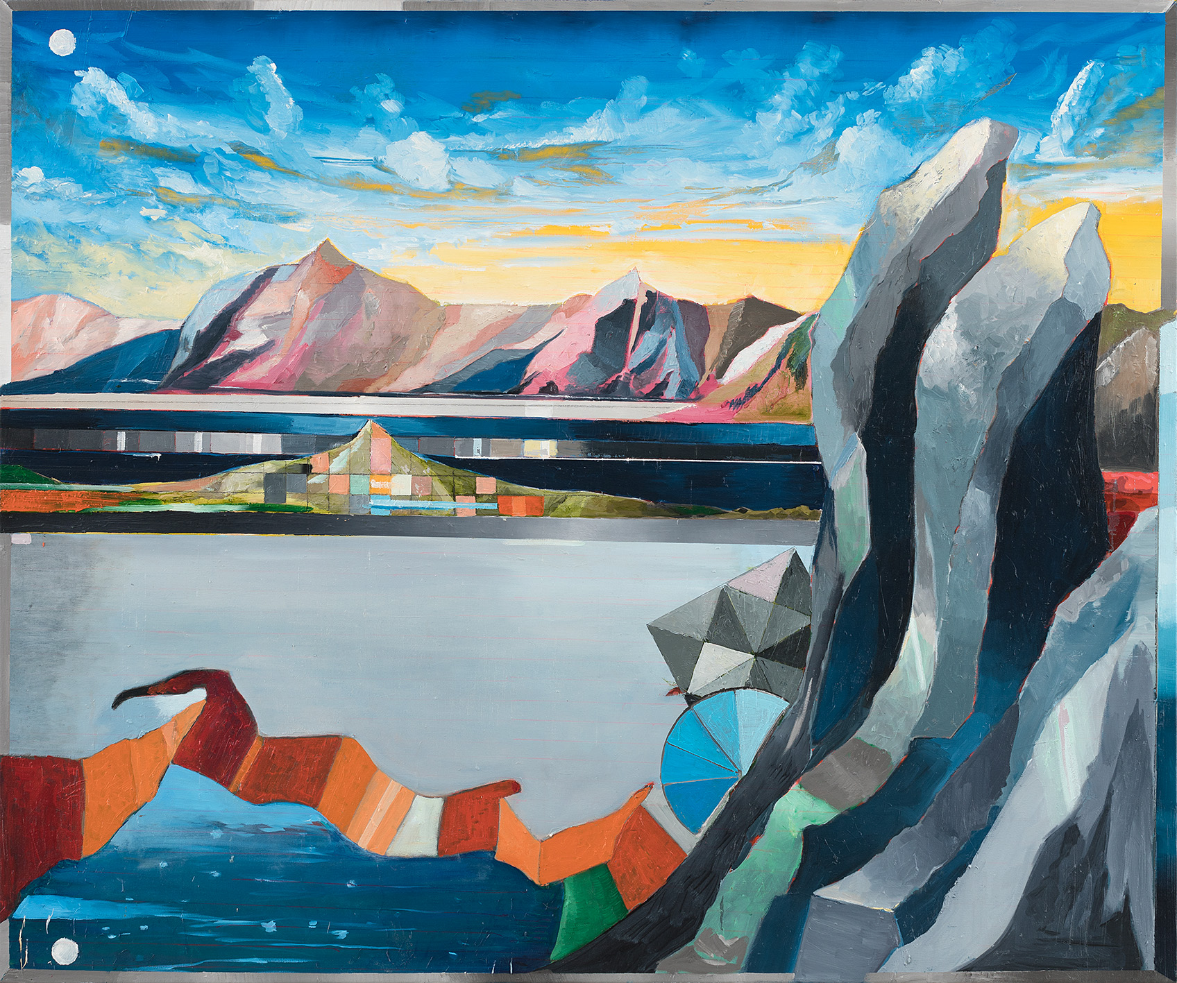 Lake One, 2023
Oil on canvas 150x180 cm